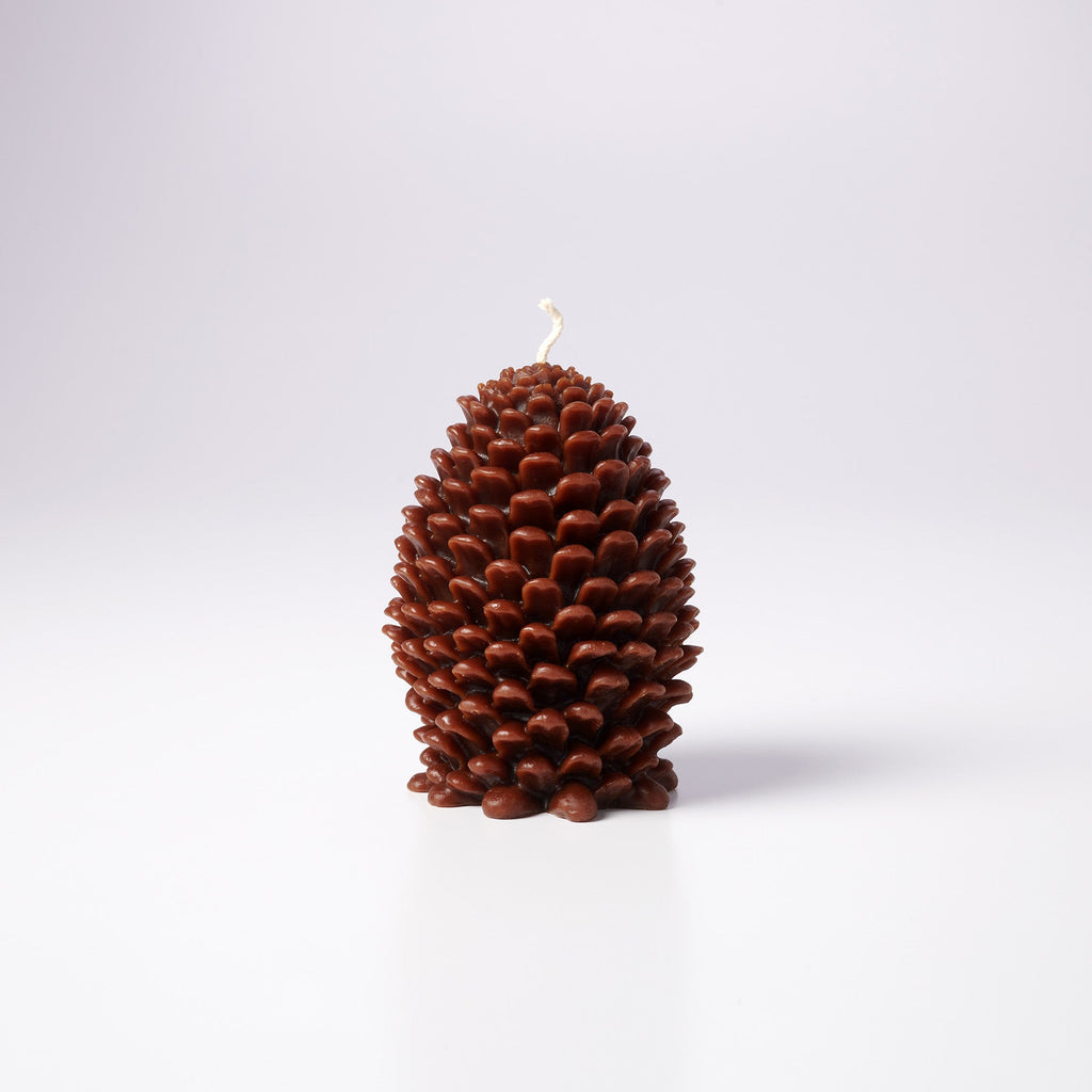 Jumbo Pinecone Candle Espresso