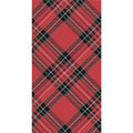 Guest Towel Red Plaid