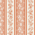 Pumpkin Burleigh Stripe Cocktail Napkin