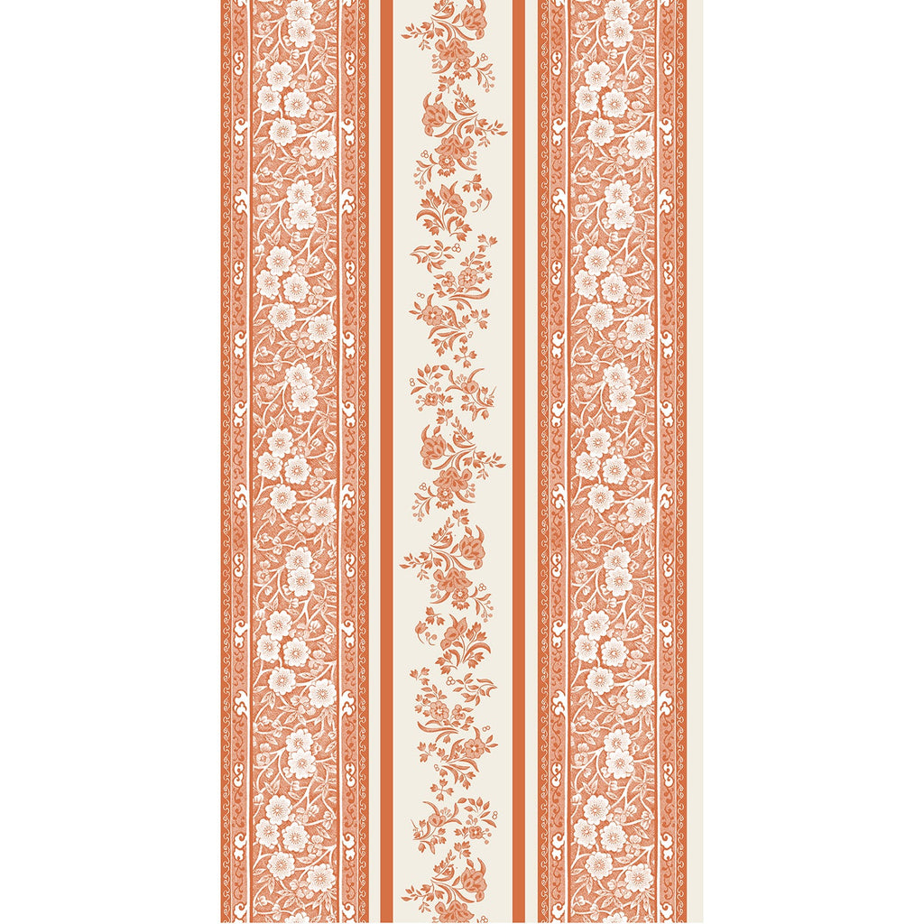 Pumpkin Burleigh Stripe Guest Napkin