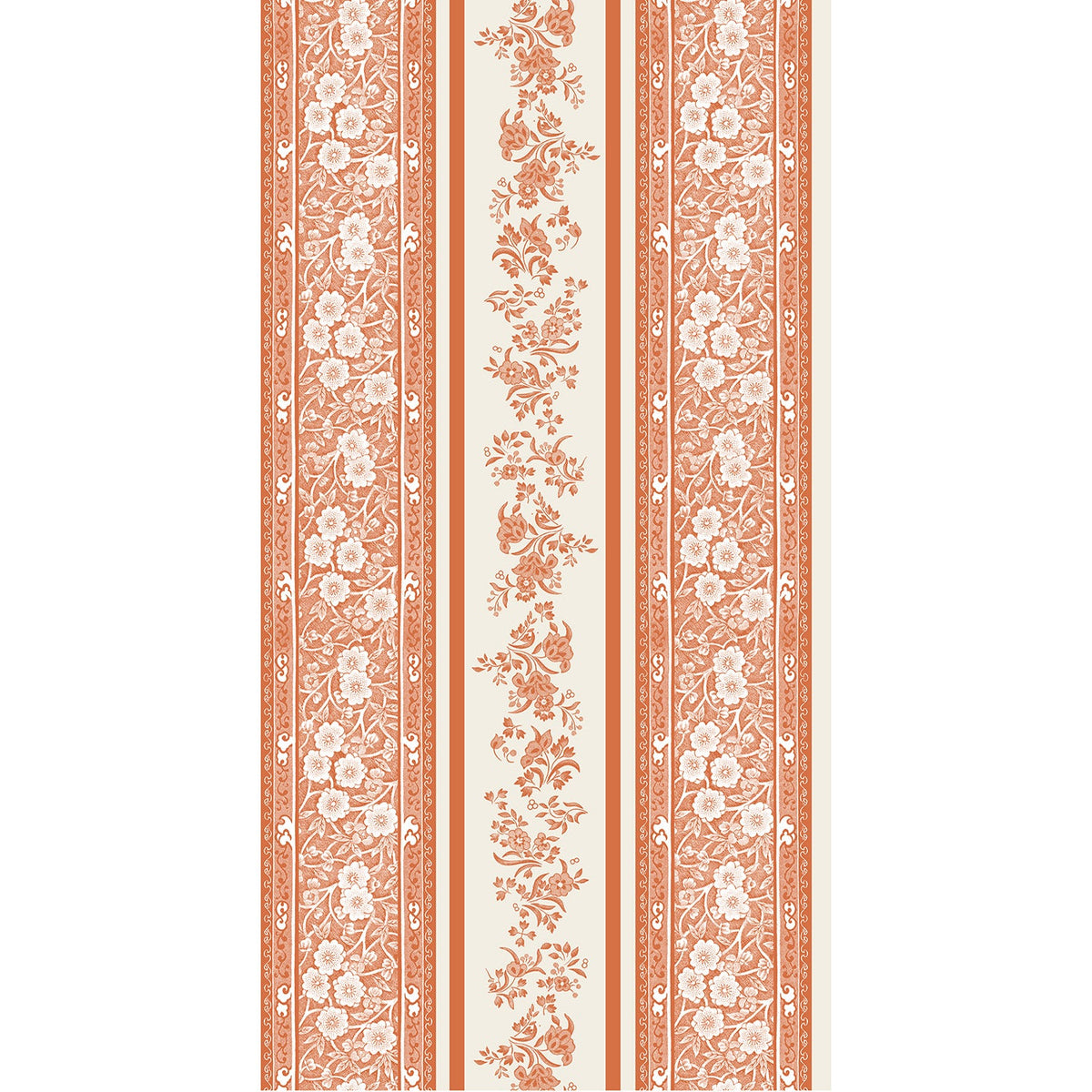 Pumpkin Burleigh Stripe Guest Napkin
