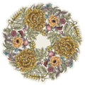Autumn Acanthus Wreath Placemat 12 Sheets