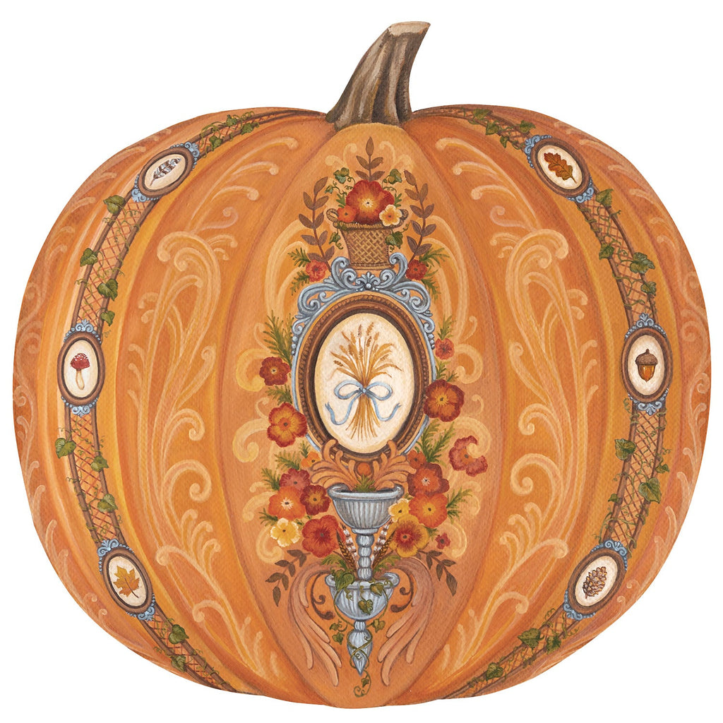 Antique Pumpkin Placemat  - 12 Sheets