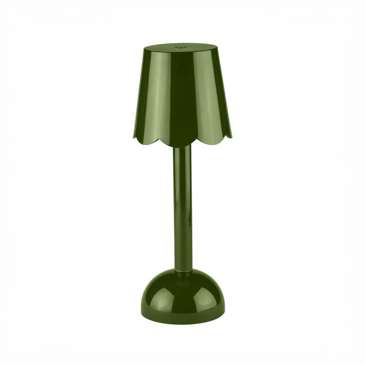 Scallop LED Lamp Khaki 28cm