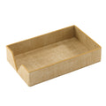 Luster Guest Towel Box in Gold