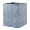 Luster Waste Basket in Ice Blue