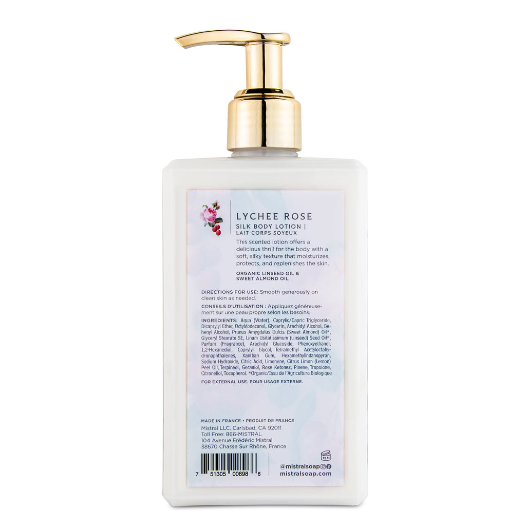 Luxe Silk Body Lotion 8.7 oz Lychee Rose