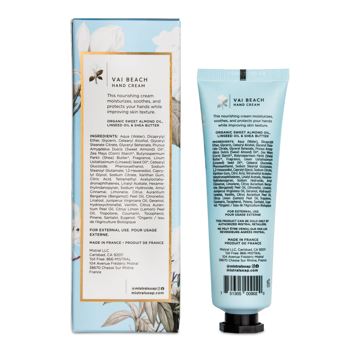 Luxe Hand Cream 2 oz Vai Beach
