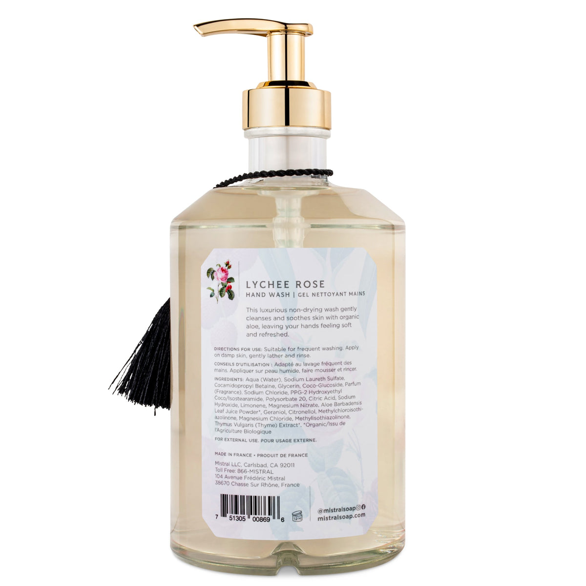 Luxe Hand Wash 495mL Lychee Rose
