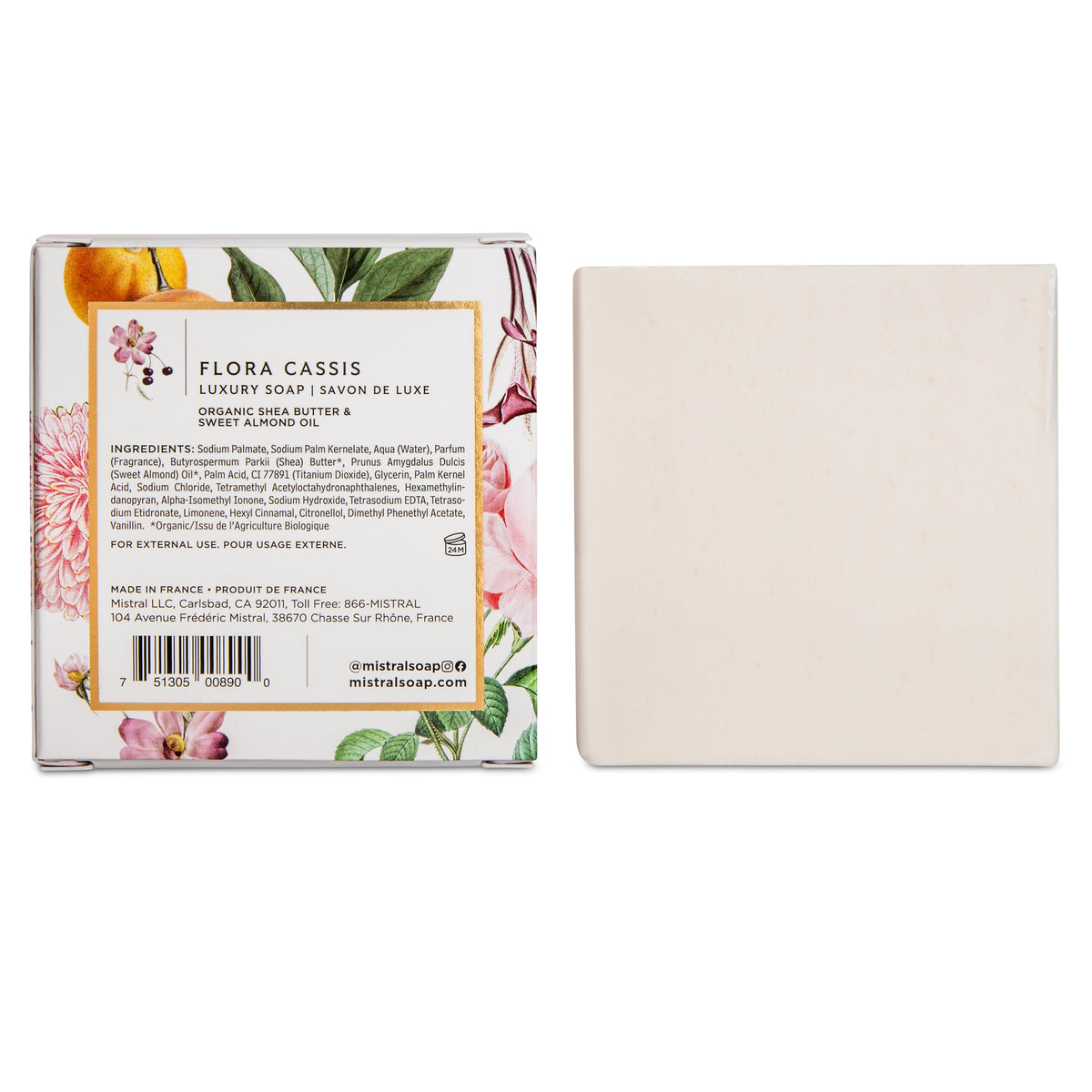 Bar Soap 200g Luxe Flora Cassis