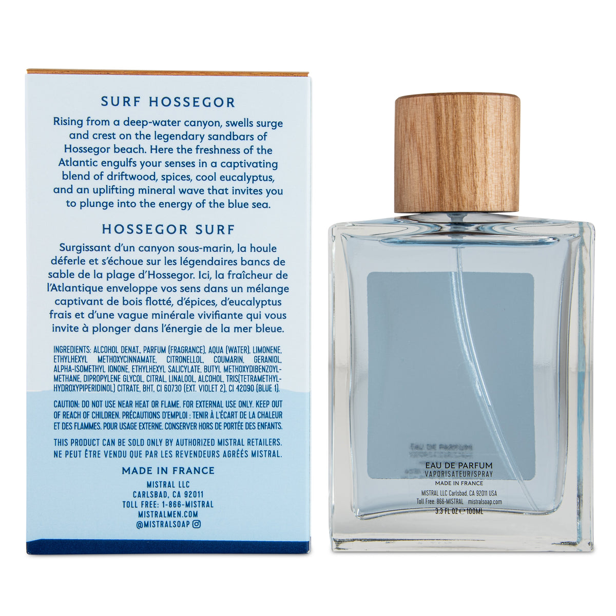 Mens Eau de Parfum 15ml Surf Hossegor