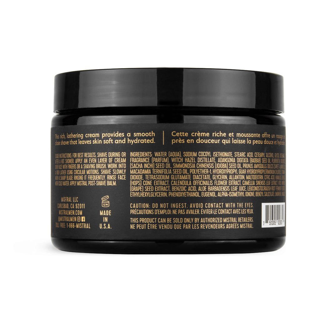Men's Cedarwood Marine Shave Cream