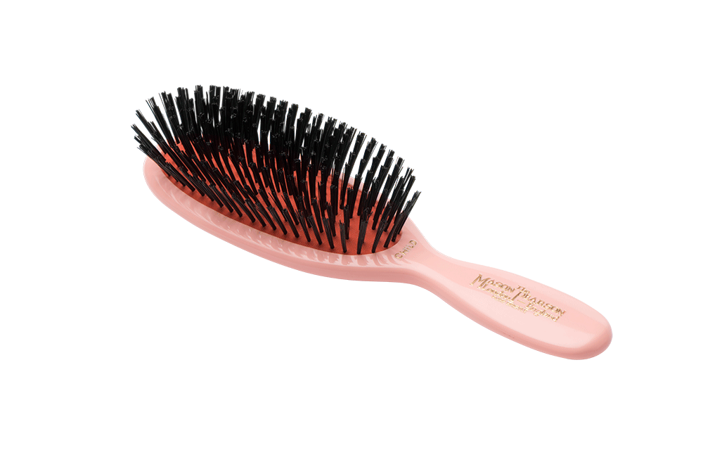 Pocket Child Bristle Hairbrush Pink