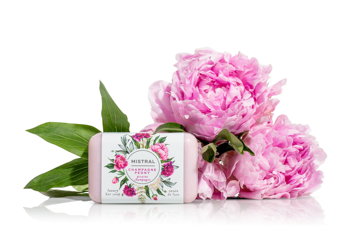 Champagne Peony Classic Bar Soap
