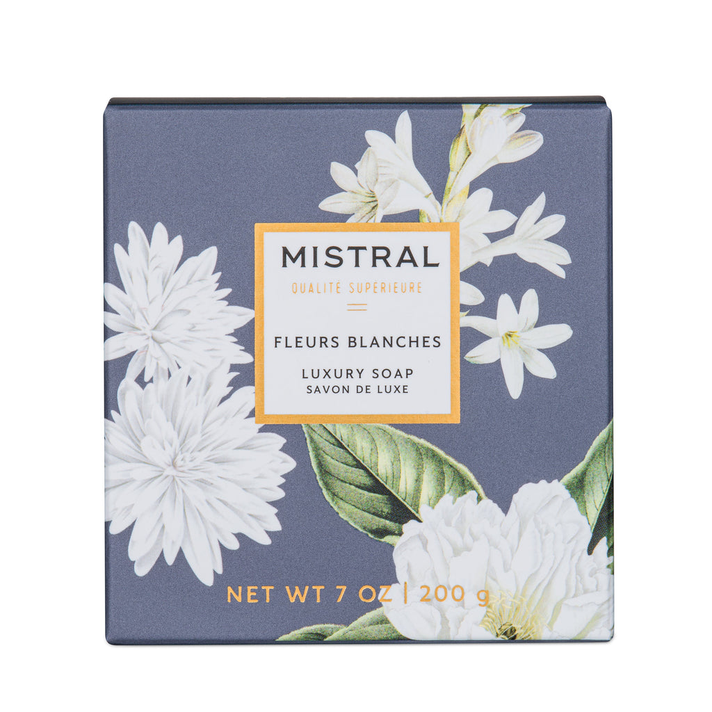 Bar Soap 200g Luxe Fleurs Blanches