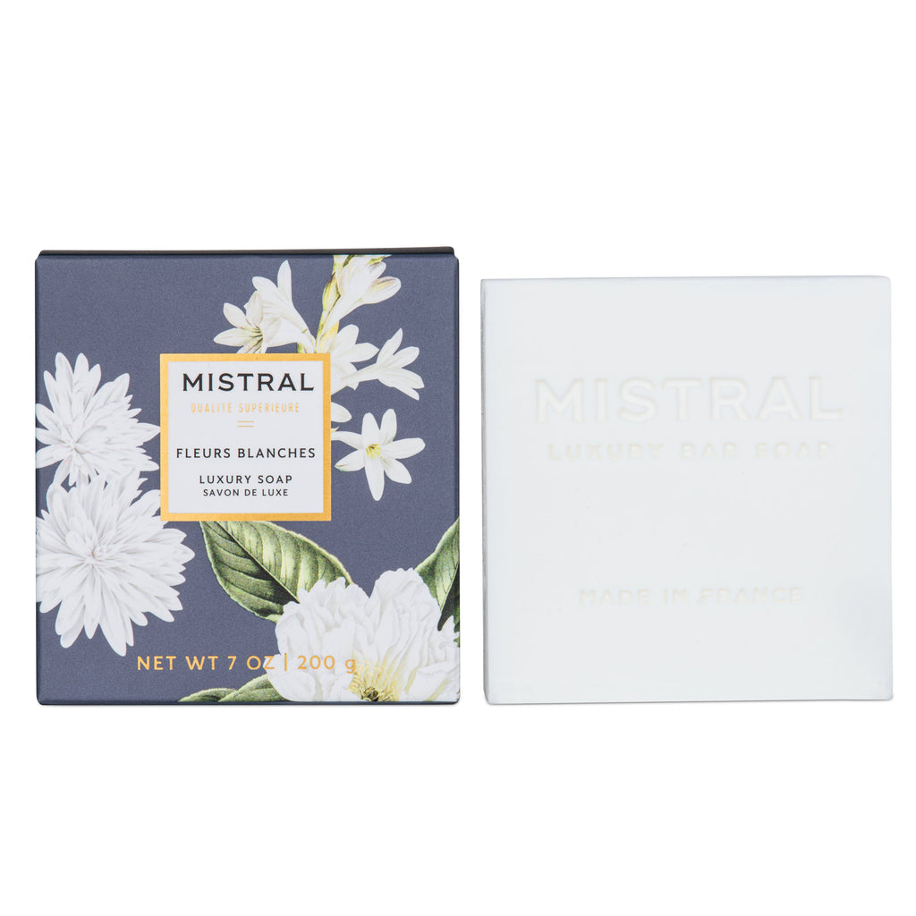 Bar Soap 200g Luxe Fleurs Blanches