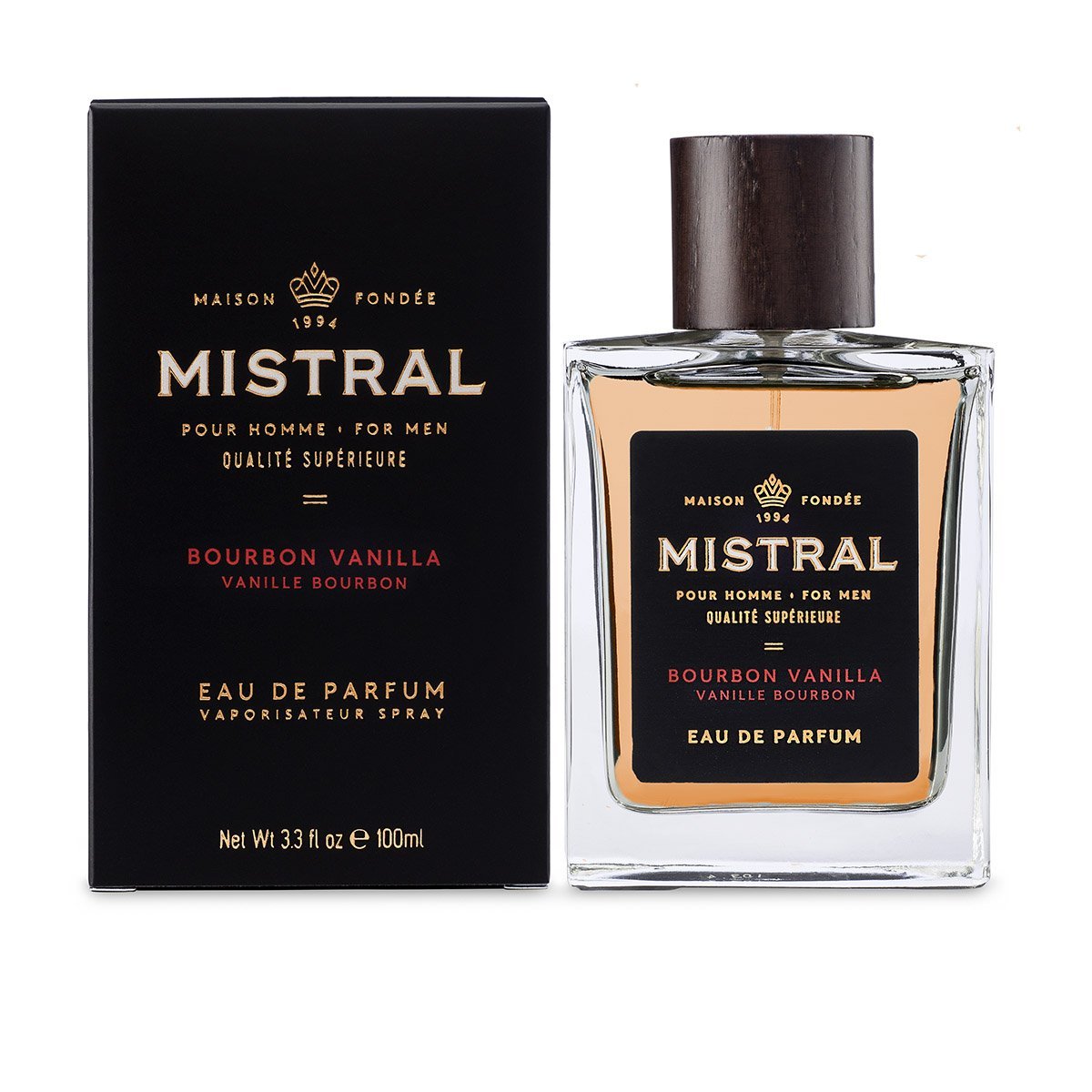 Mens Eau de Parfum 100ml Bourbon Vanilla