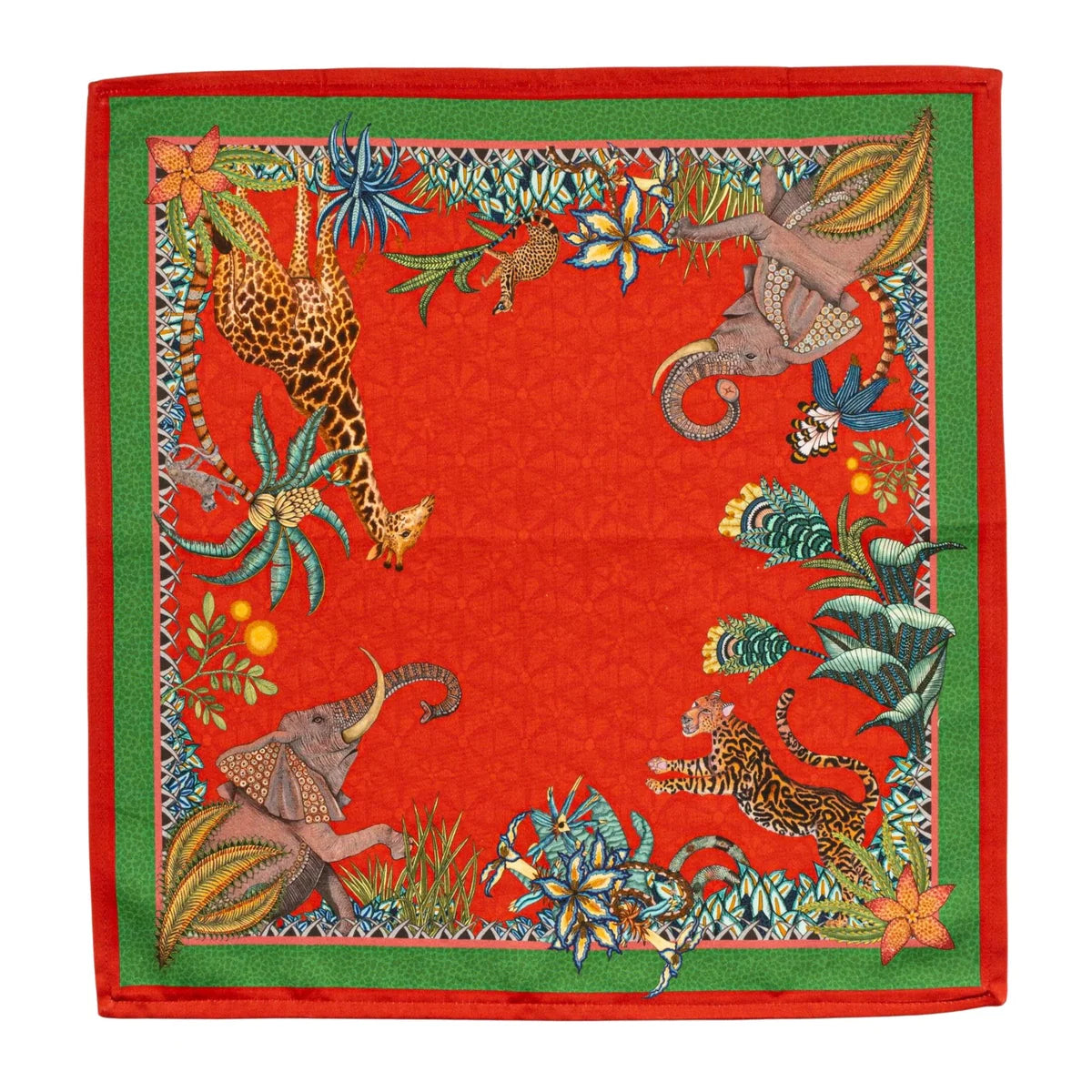 Sabie Forest Napkin Royal Red