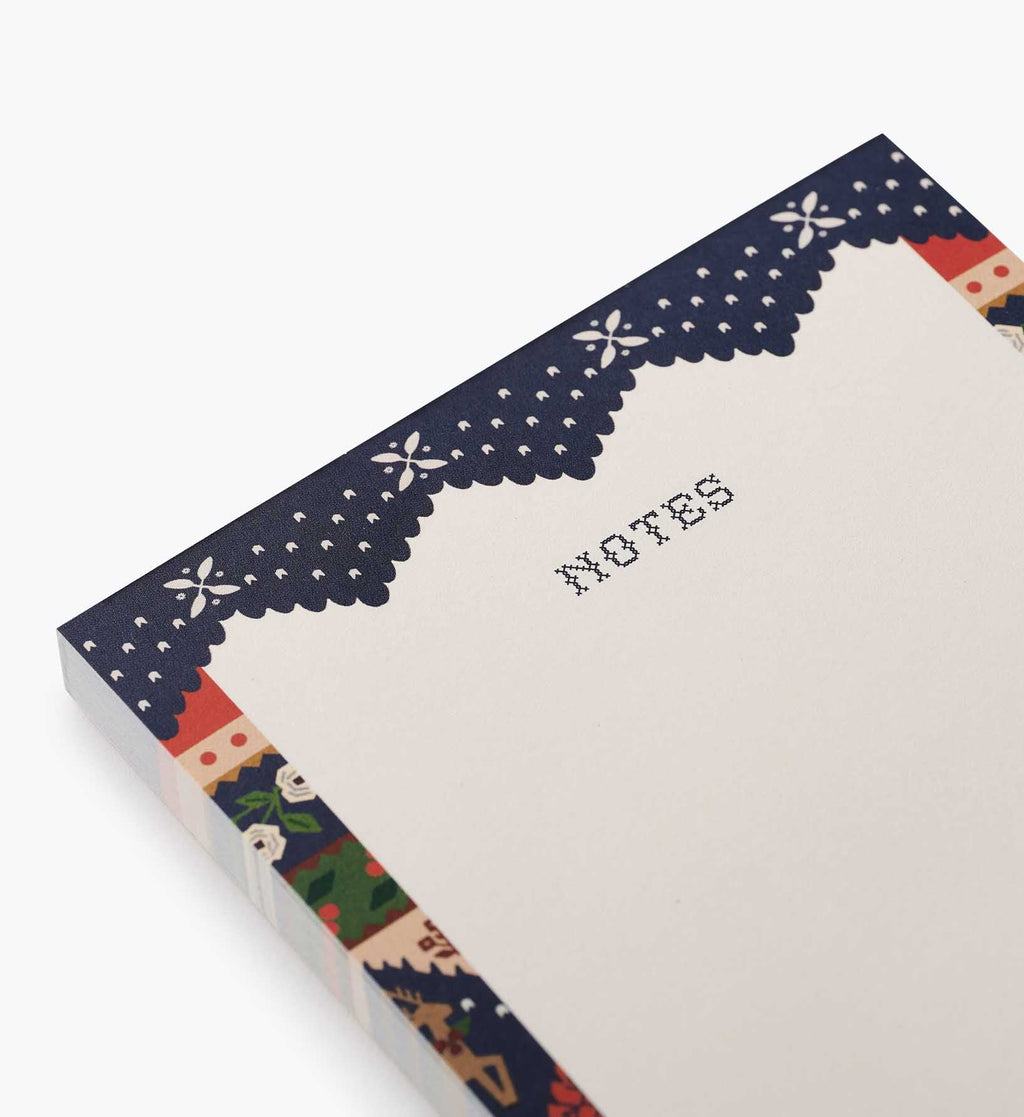 Ski Chalet Notepad