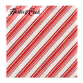 Cocktail Napkin Peppermint Stripe