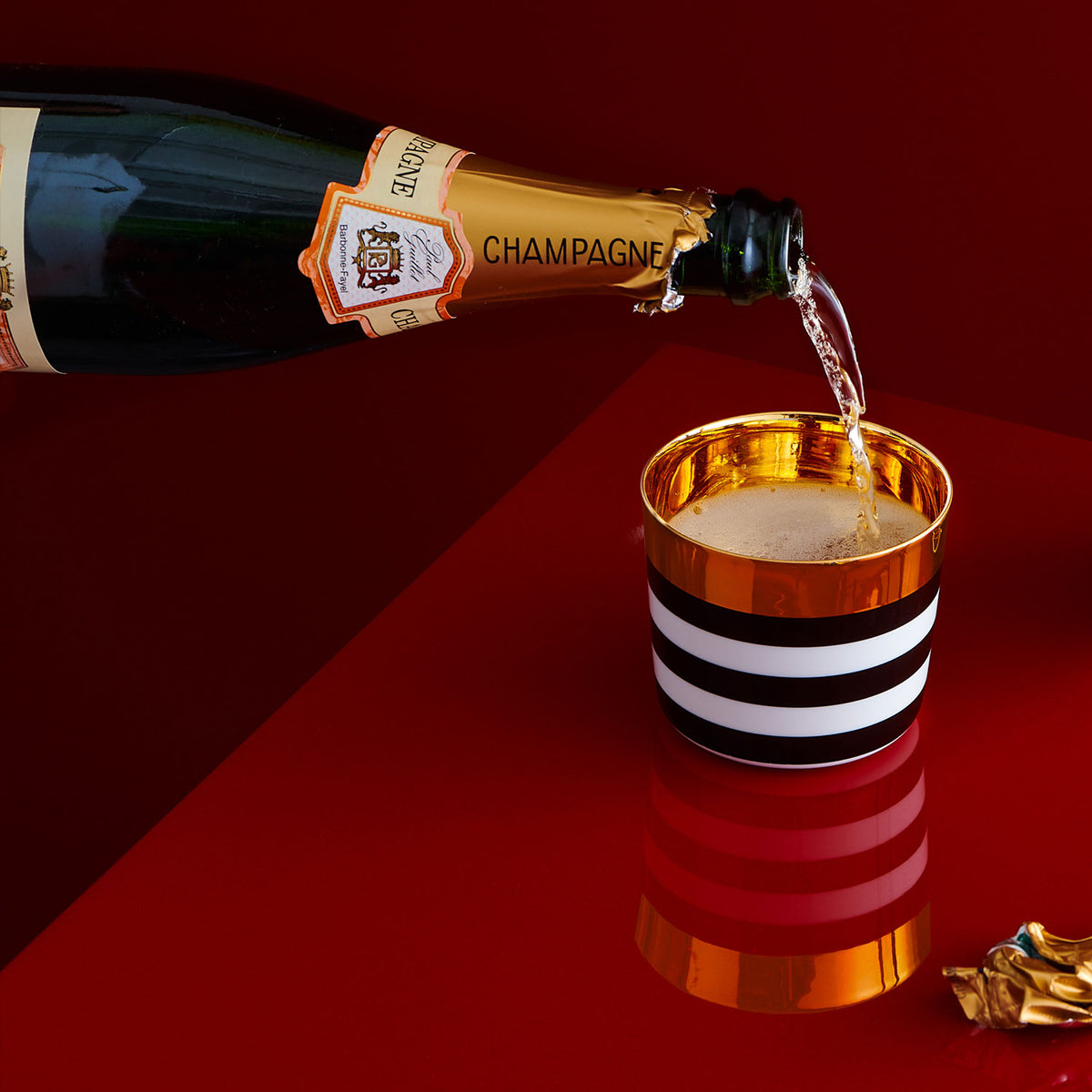 Sip of Gold Ca' D'Oro Cross Stripes