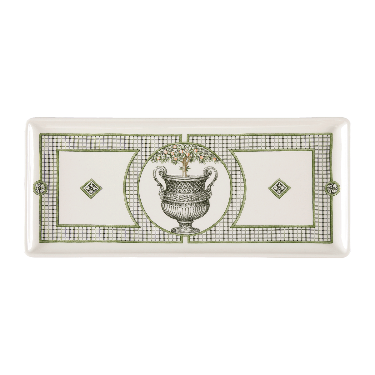 Oblong Serving Tray Les Vases à Oranger
