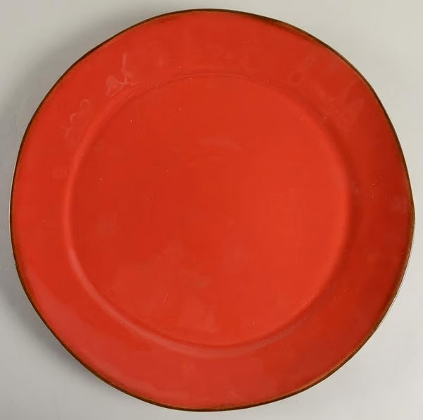 Cantaria Charger Poppy Red