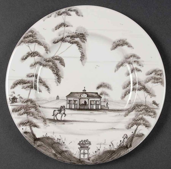 Country Estate Side Plate in Flint