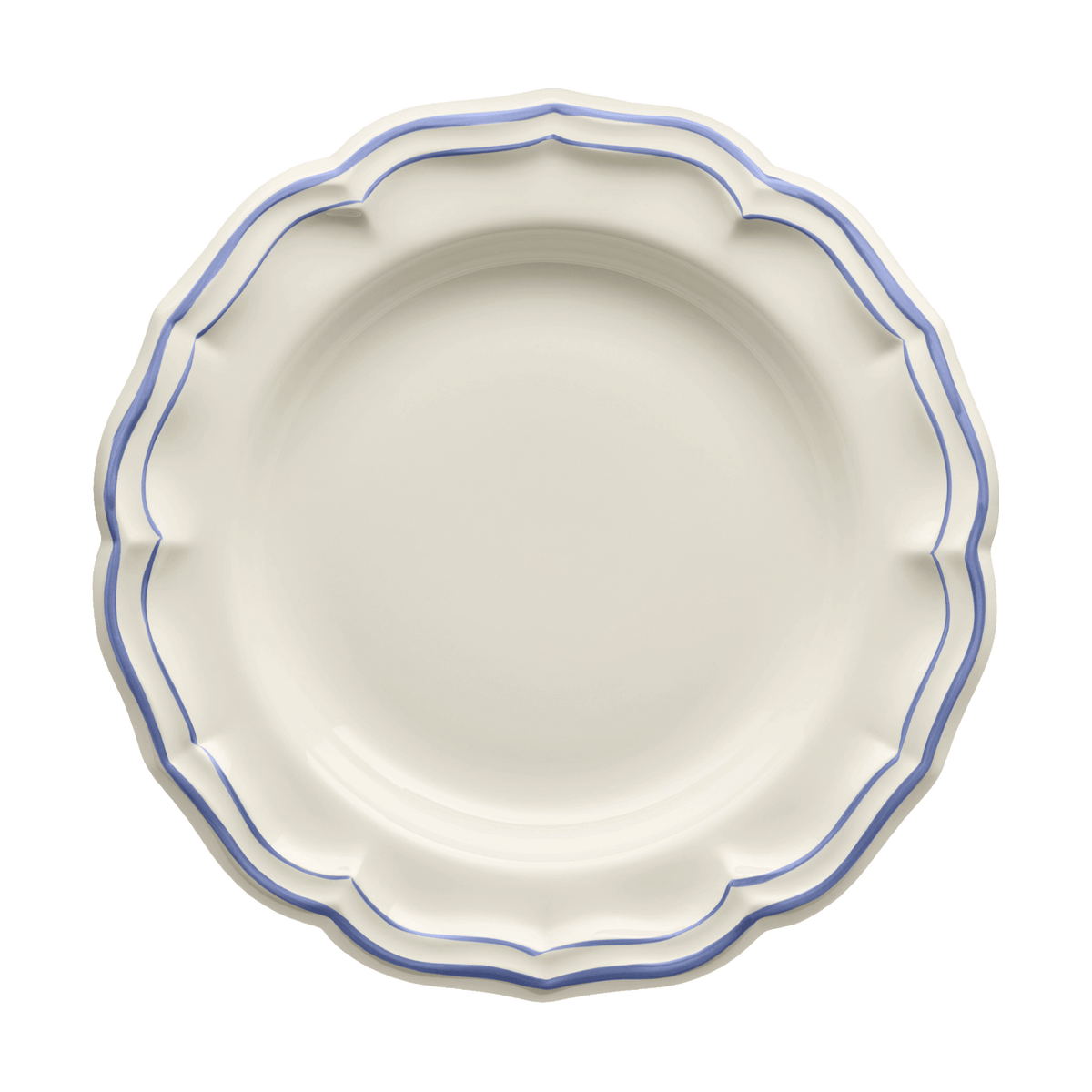 Round Deep Dish Filet Bleu Blue