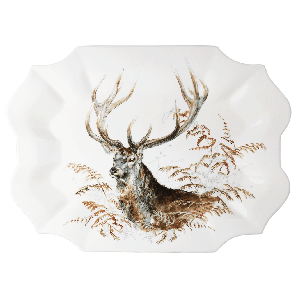 Sologne Serving Platter Stag
