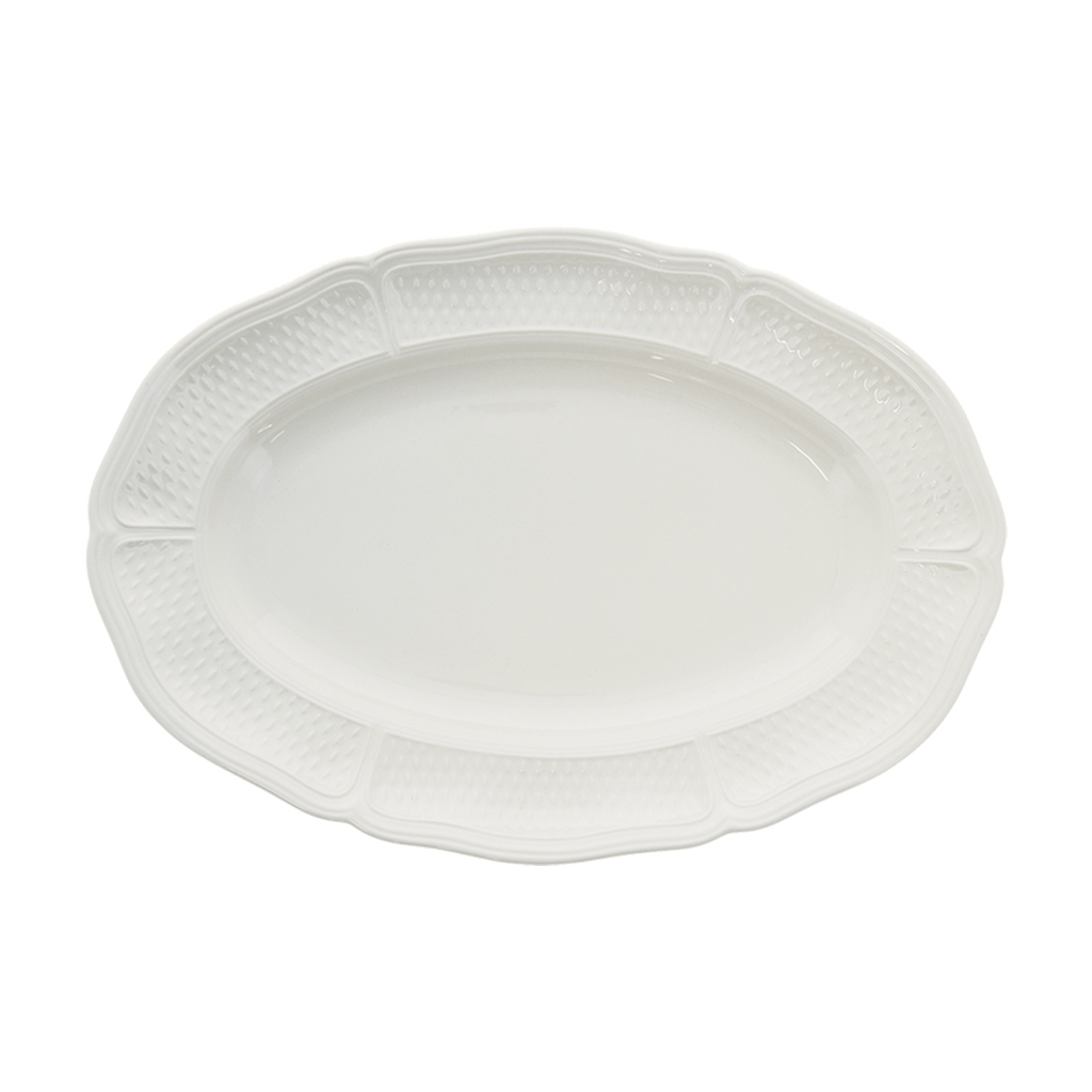 Pont Aux Choux Oval Platter Small in White