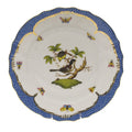 Rothschild Bird Blue Dinner Plate Motif 1