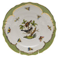Rothschild Bird Green Salad Plate Motif 4