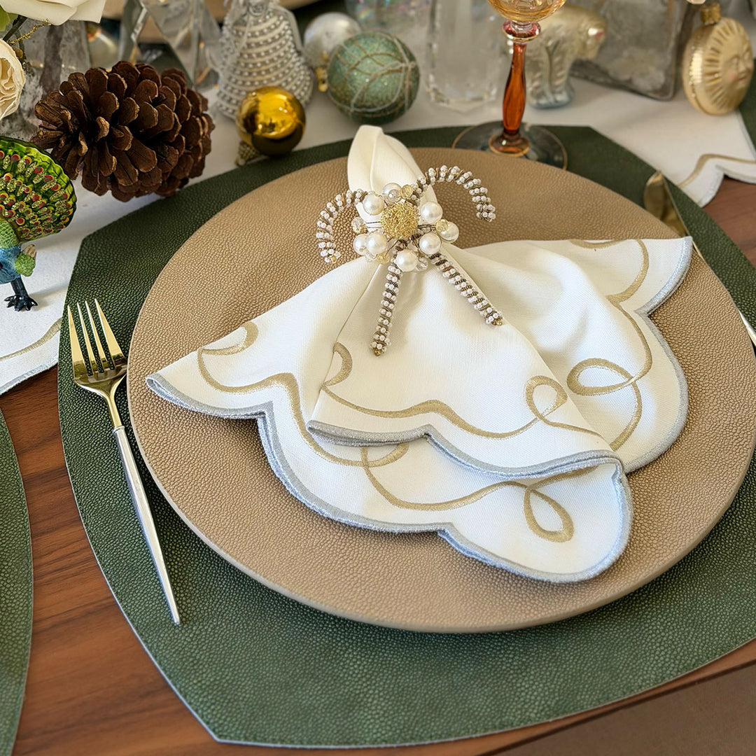 Stingray Hunter Square Elliptic Placemat
