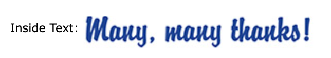 Language Of Thanks Greeting Card