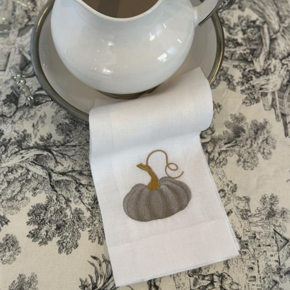 Cinderella Pumpkin Linen Towel