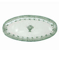 Burano Green Oval Platter 15x7.5