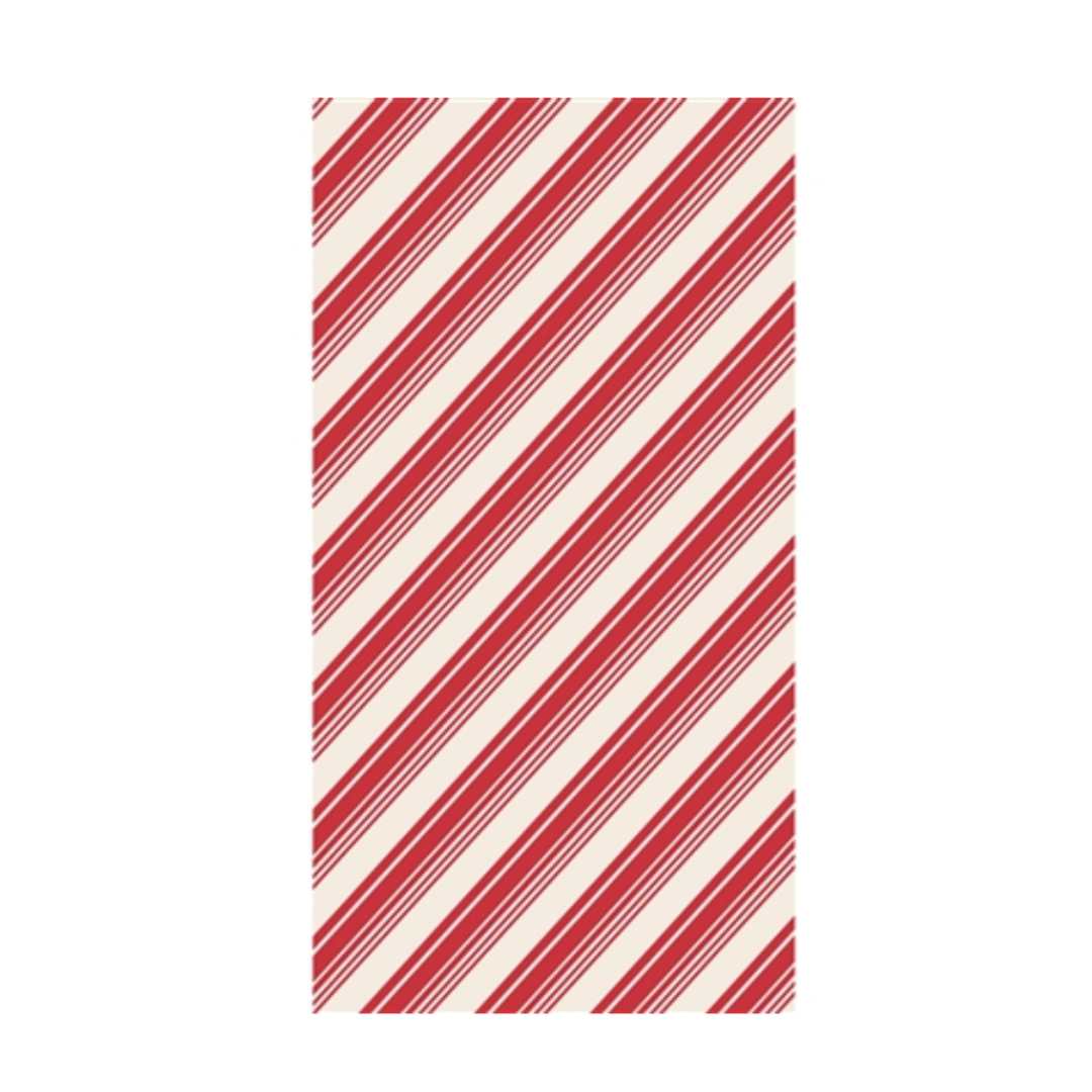 Guest Towel Peppermint Stripe