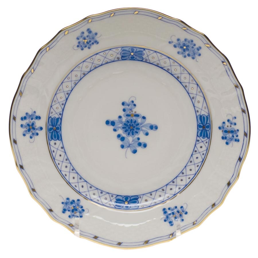 Blue Garden Bread & Butter Plate