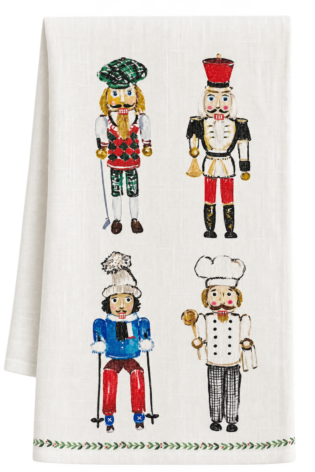 Nutcrackers Kitchen Towel