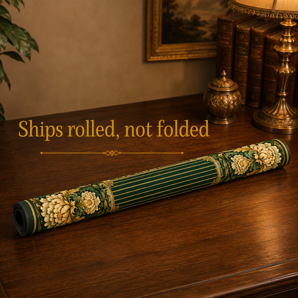 Emerald Green Mahjong Mat