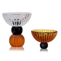 Ambrosiá Amber Handmade Crystal Bowl