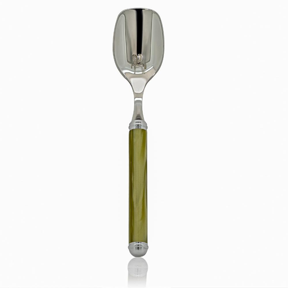 Ambrosiá Olive Handmade Crystal Bowl