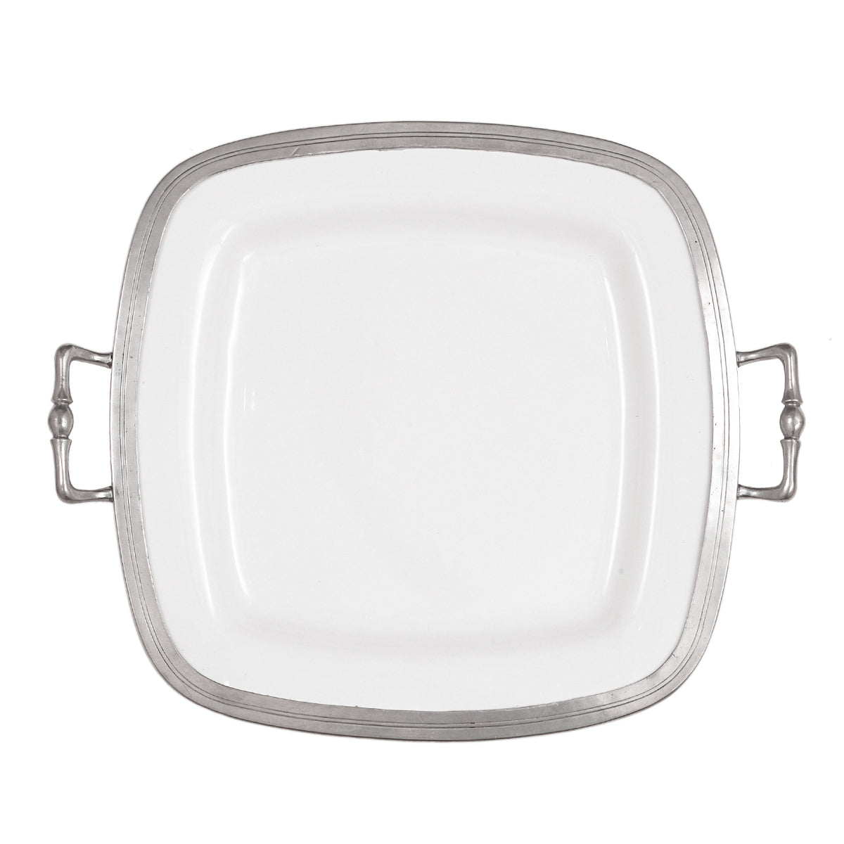 Tuscan Square Tray with Handles
