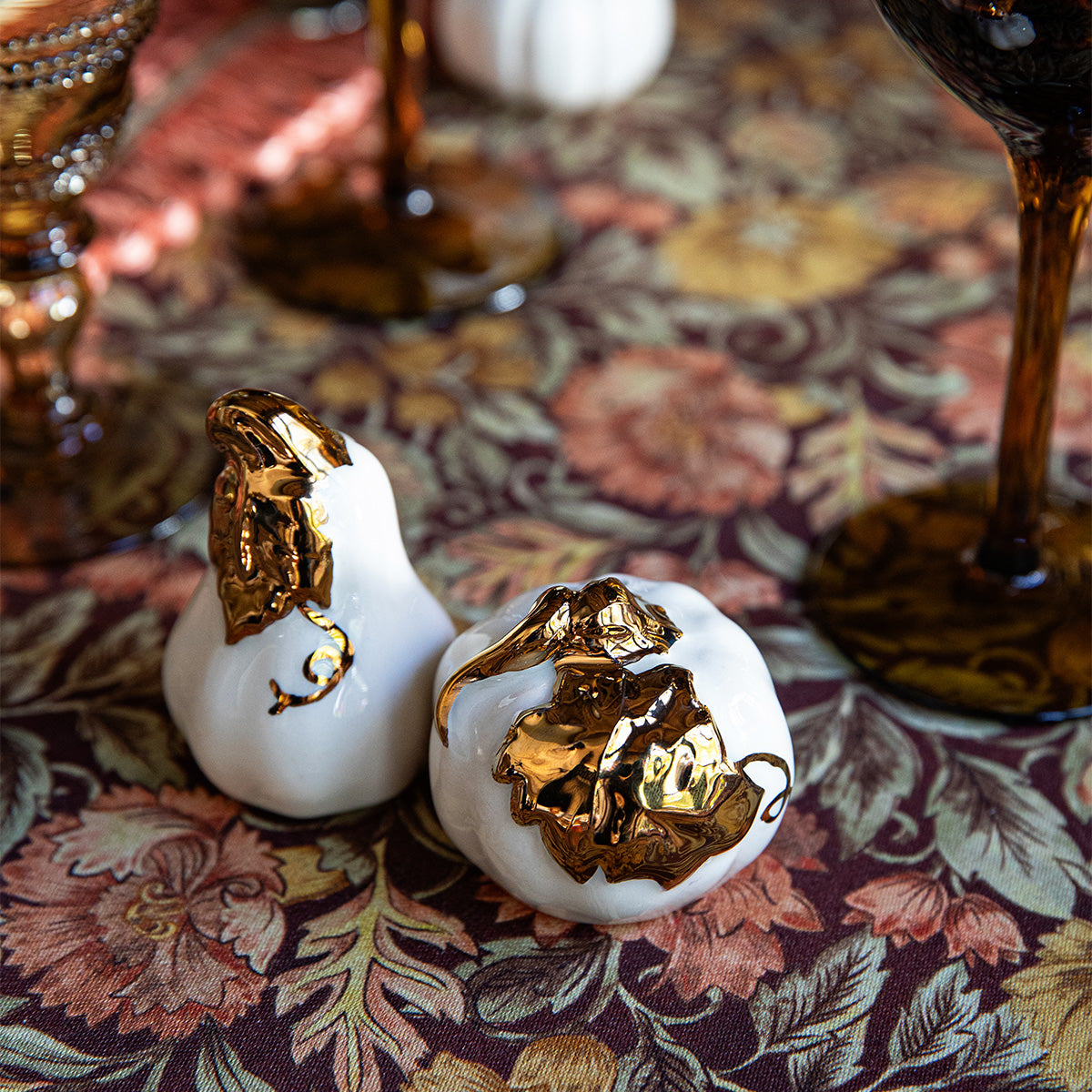 Forest Walk Pumpkin Salt & Pepper Shakers