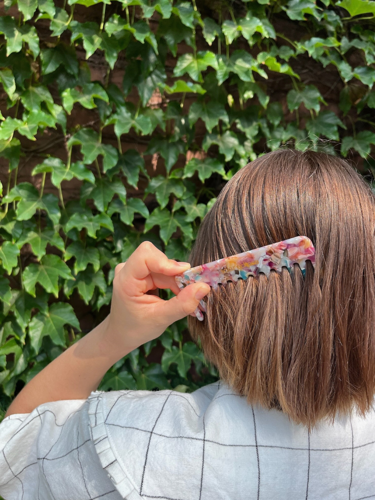 Detangling Wide Tooth Hair Comb Multi-Tortoise