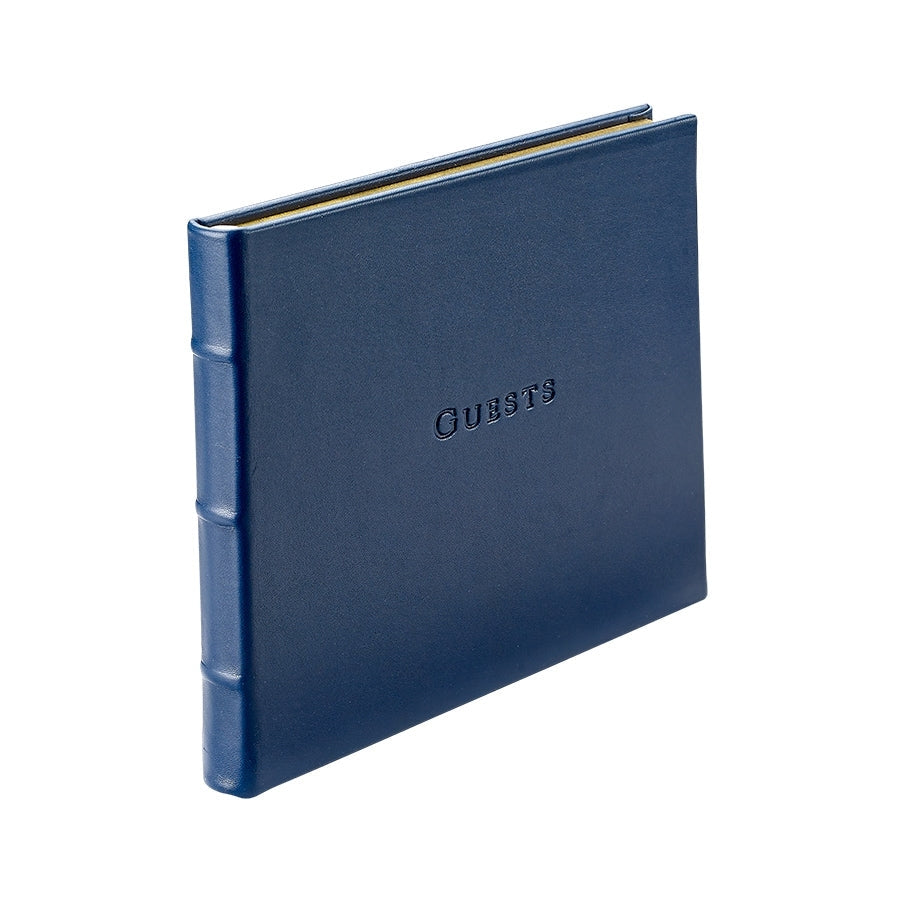 Guest Book in Navy Blue