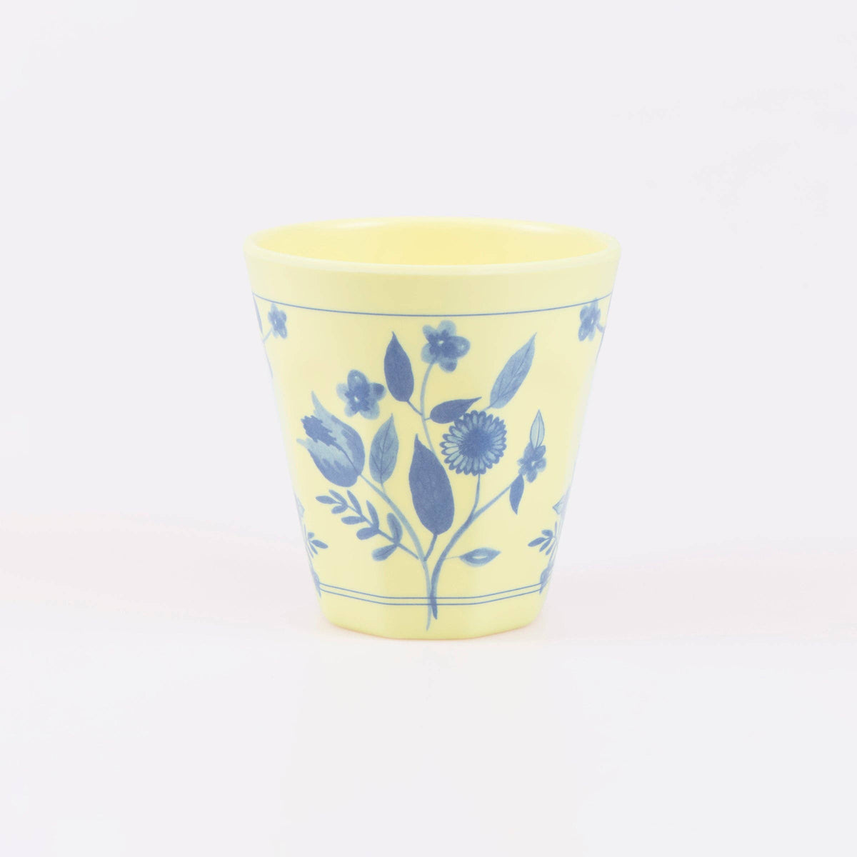 Vintage Botanical Melamine Cups Set/4