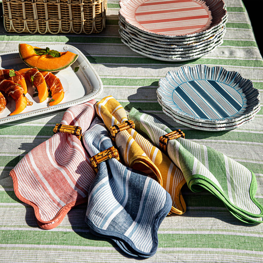 Cabana Stripe Napkin Assorted Set/4