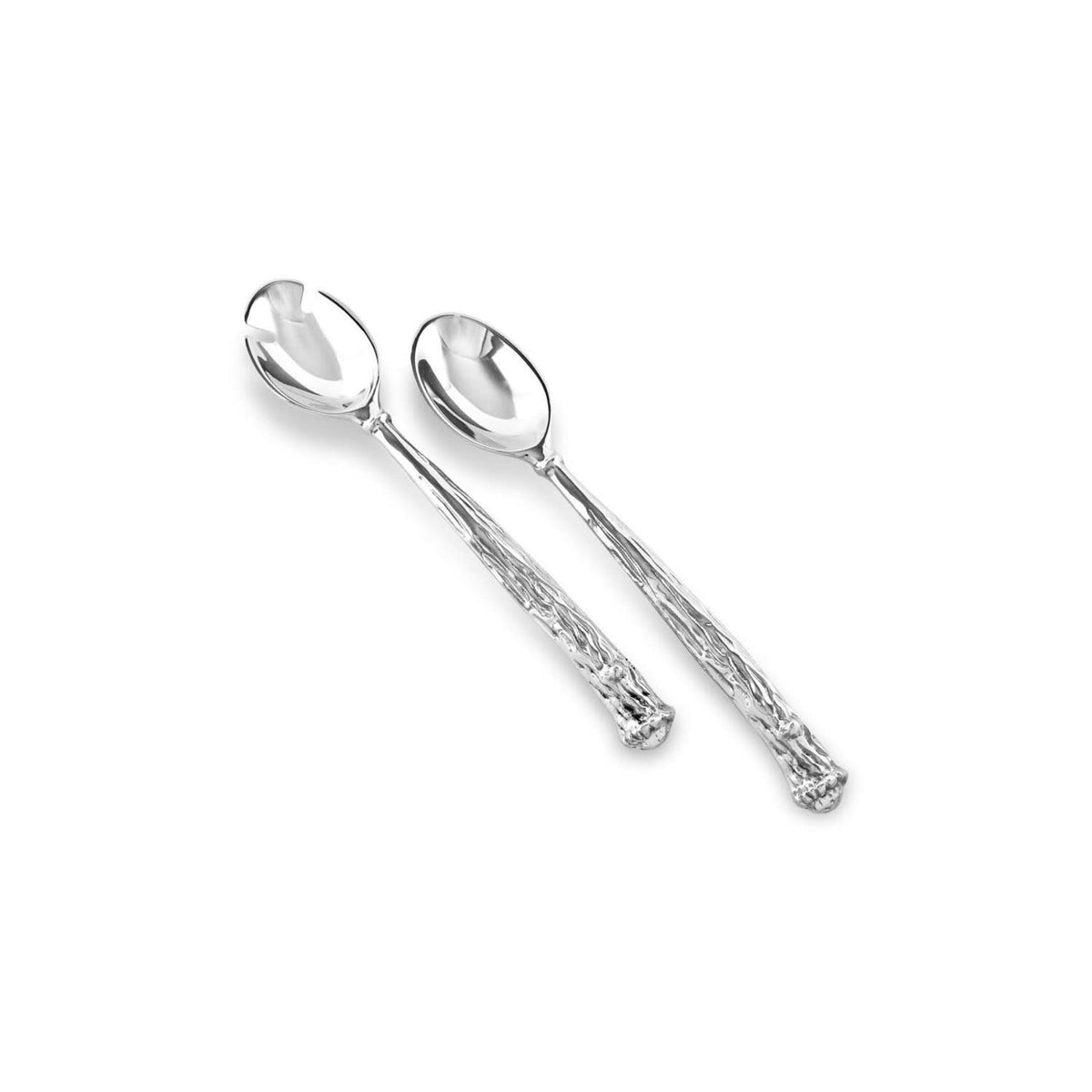 Western Antler Salad Server Set